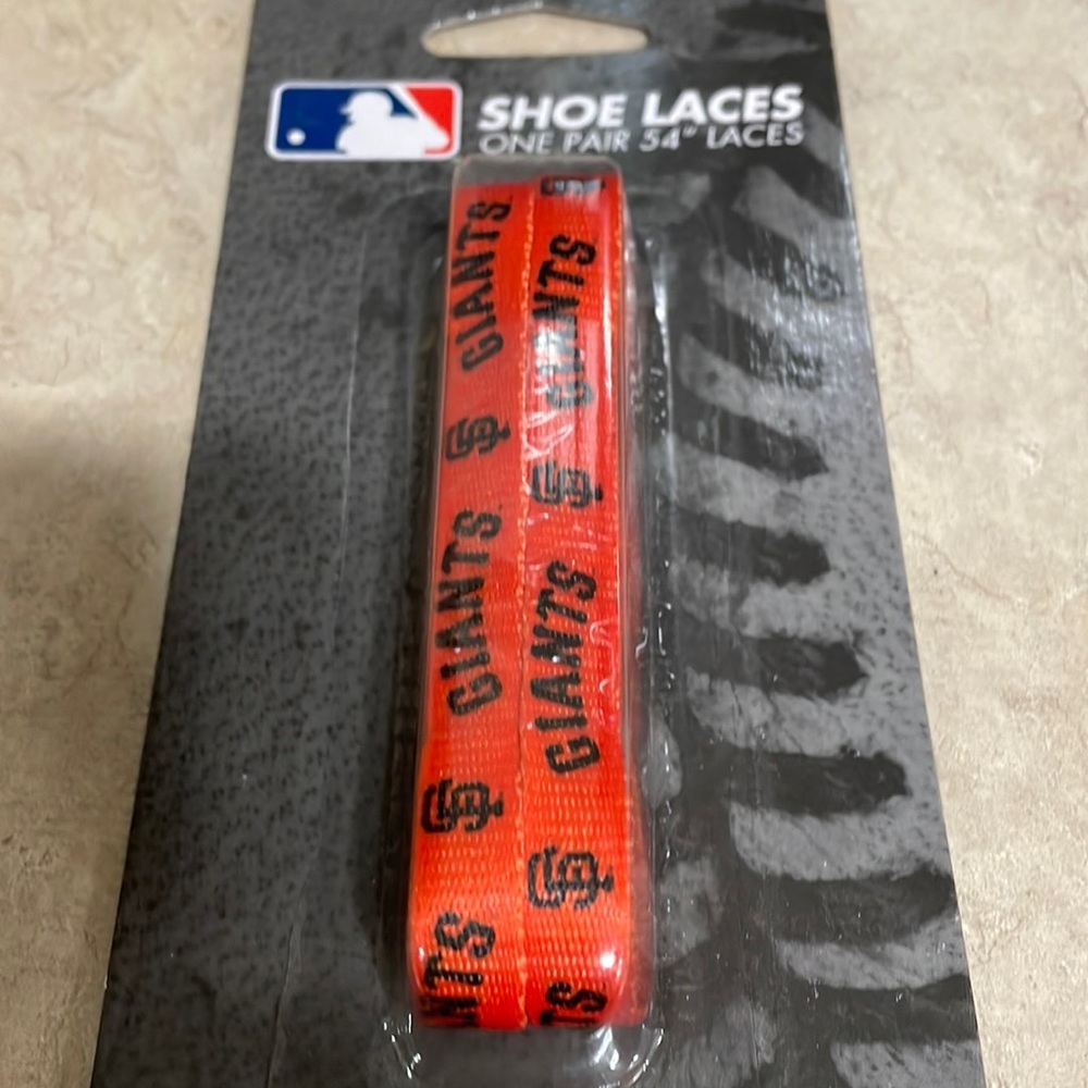 San Francisco Giants shoe laces